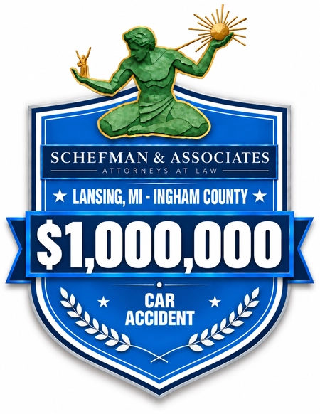 $1 million car accident result in Lansing