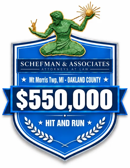 $550,000 hit and run result in Mt Morris Township
