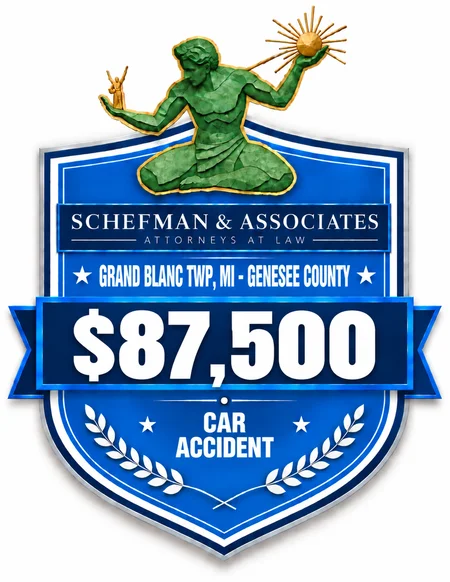 $87,500 car accident result in Grand Blanc Township