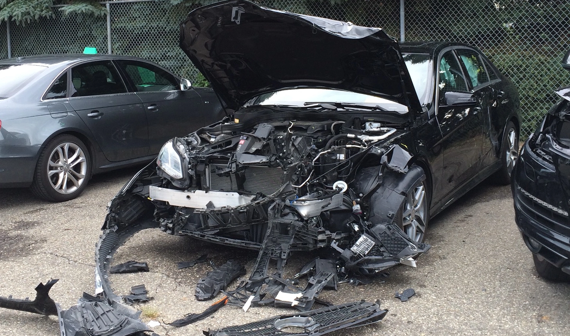 Car accident damage