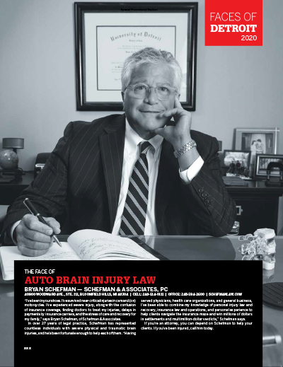 The Face of Auto Brain Injury Law